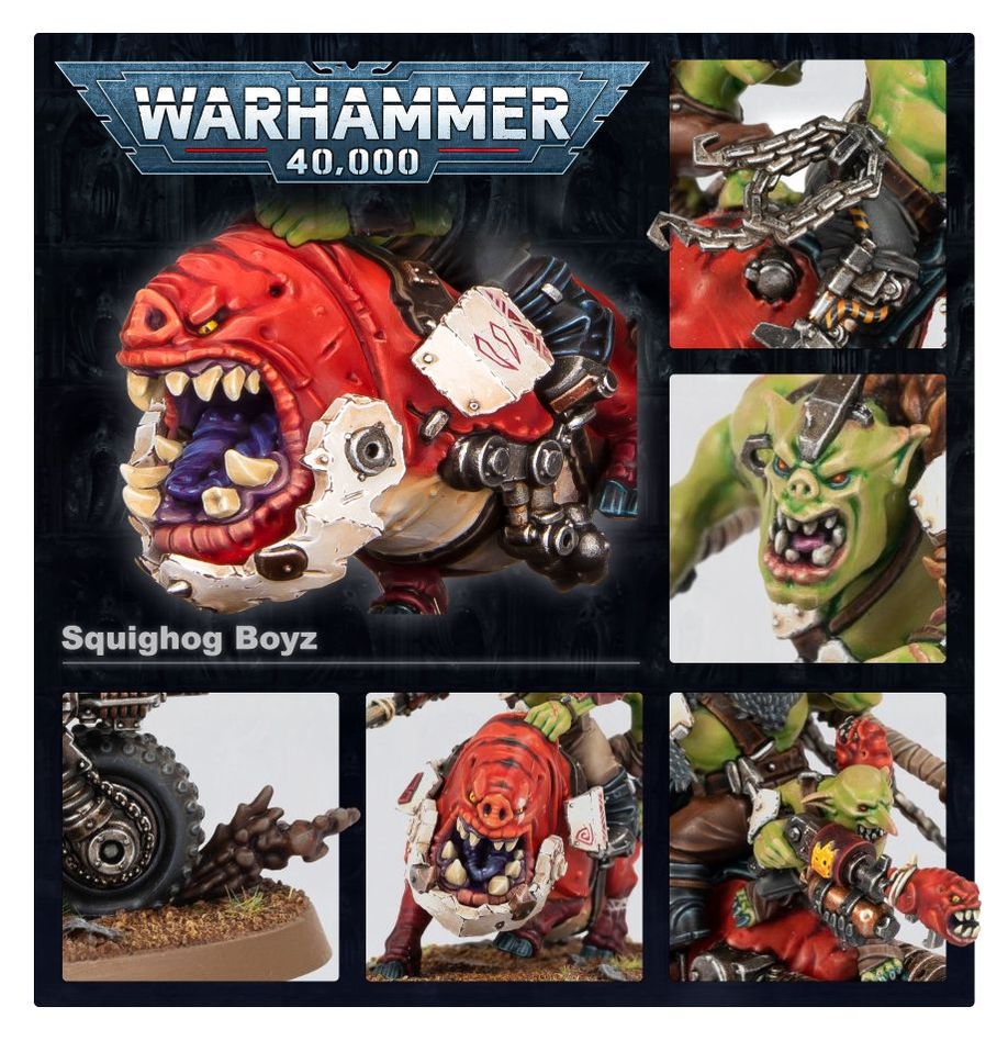[ GW50-54 ] ORKS: SQUIGHOG BOYZ