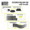 [ GSW10490 ] Green stuff world Rolling pin with Handle - Dutch Bricks
