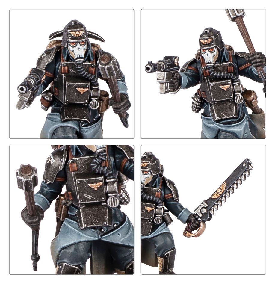 [ GW47-76 ] ASTRA MILITARUM: KRIEG COMBAT ENGINEERS (Leverbaar vanaf 22/2)