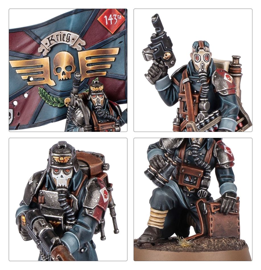 [ GW47-72 ] ASTRA MILITARUM: KRIEG COMMAND SQUAD (Leverbaar vanaf 22/2)
