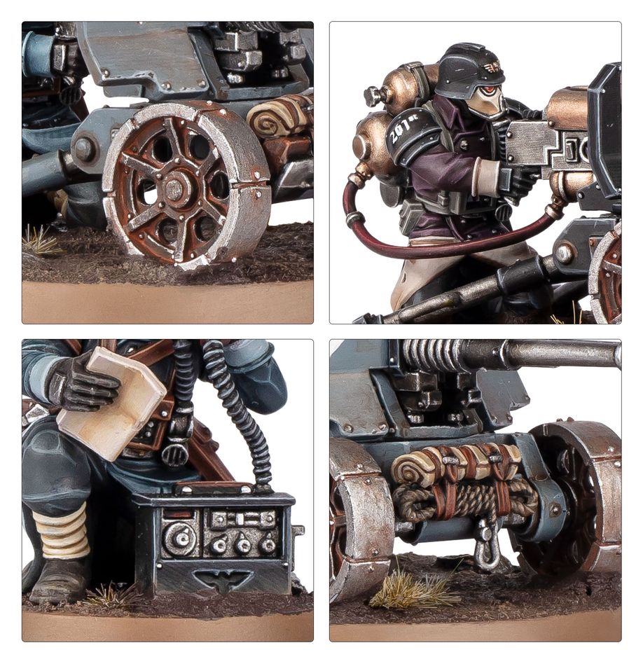 [ GW47-73 ] ASTRA MILITARUM: KRIEG HEAVY WEAPONS SQUAD (Leverbaar vanaf 22/2)