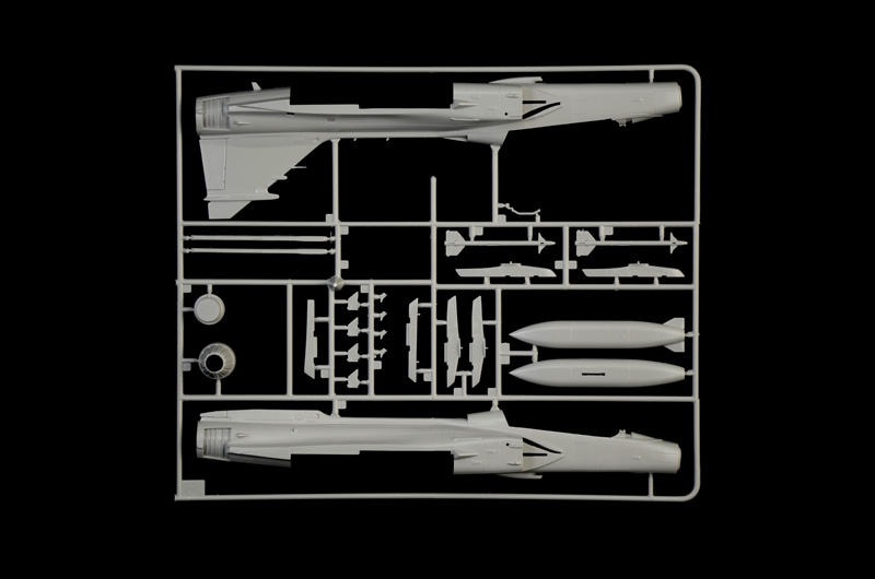 [ ITA-2664 ] Italeri JAS-39D Gripen twin seater 1/48