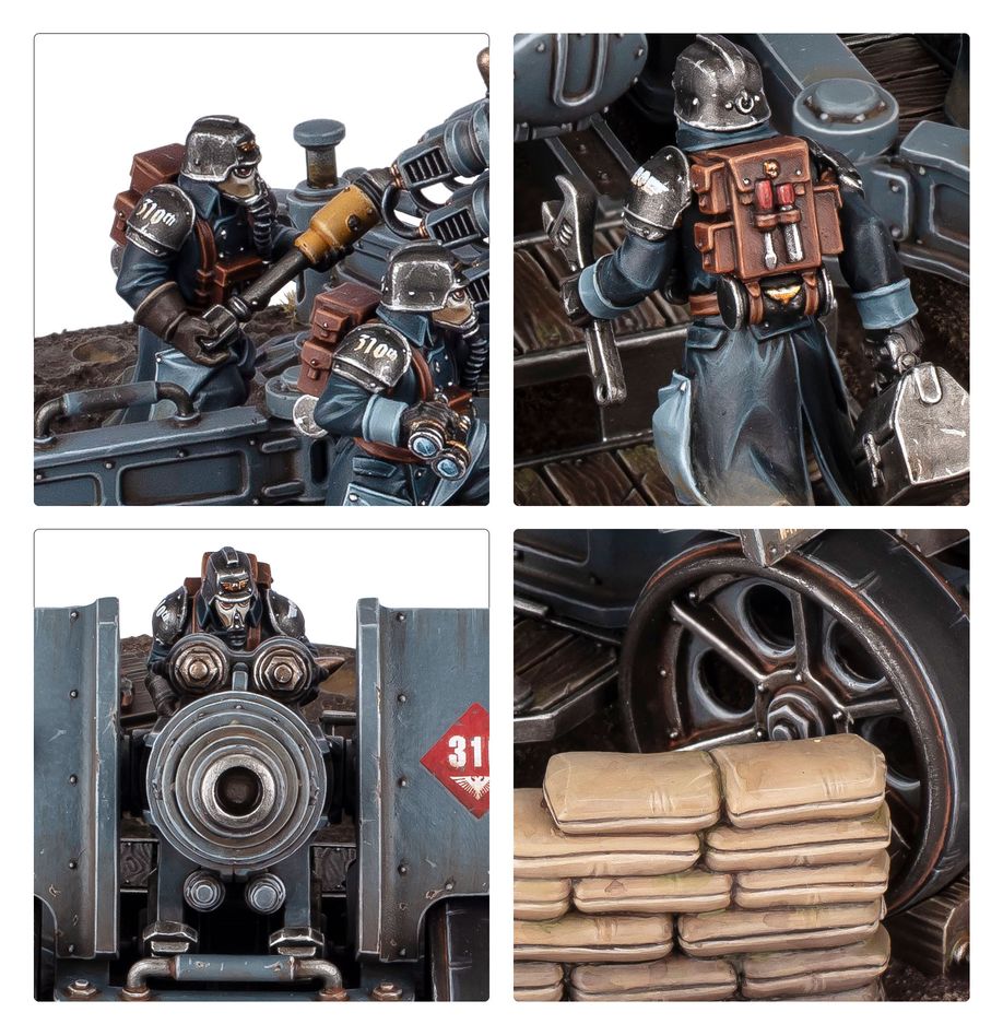 [ GW47-78 ] ASTRA MILITARUM: ARTILLERY TEAM (Leverbaar vanaf 22/2)