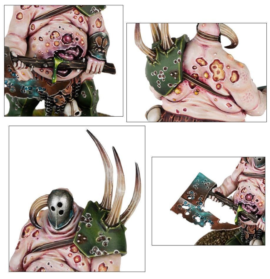 [ GW83-32 ] MAGGOTKIN OF NURGLE: LORD OF PLAGUES