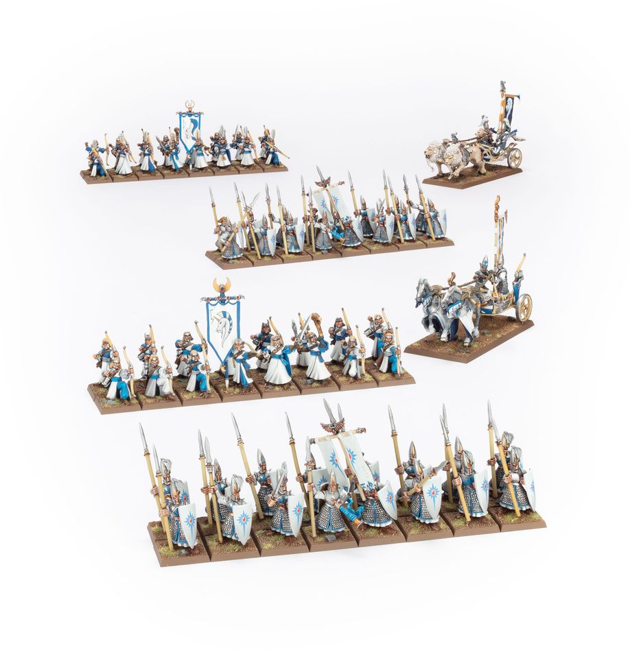[ GW13-13 ] BATTALION: HIGH ELF REALMS (Leverbaar vanaf 1/3) Pre-order