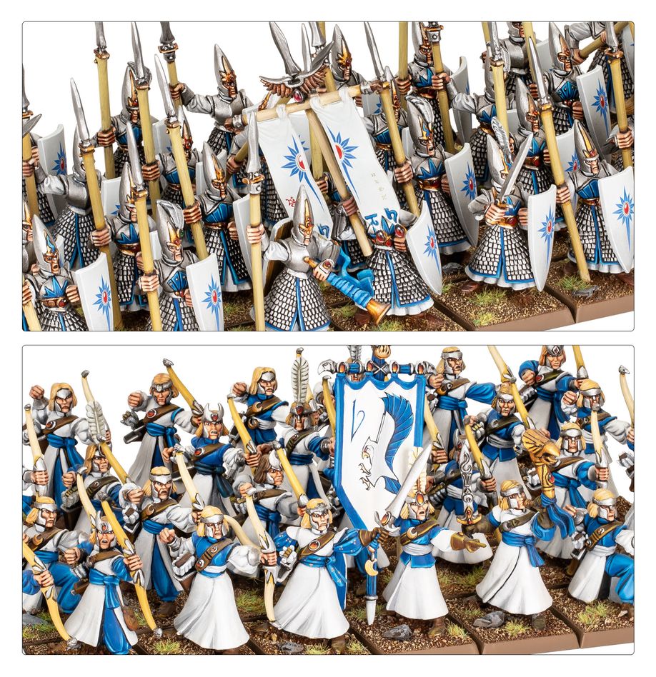 [ GW13-13 ] BATTALION: HIGH ELF REALMS (Leverbaar vanaf 1/3) Pre-order