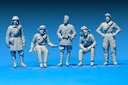 [ MINIART35500 ] Miniart Italian Tank Crew with Resin Heads 1/35