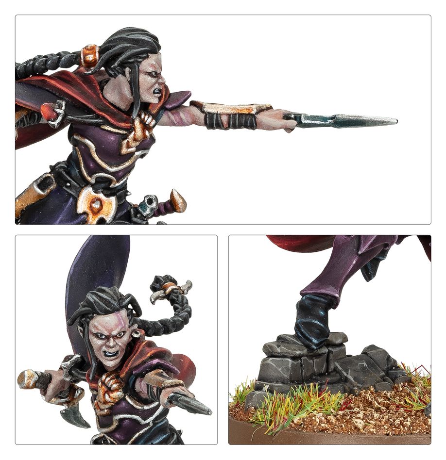 [ GW85-64 ] DAUGHTERS OF KHAINE: MALENETH WITCHBLADE (Leverbaar vanaf 8/3)