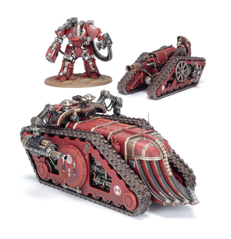 [ GW31-117 ] HORUS HERESY: MECHANICUM HEAVY SUPPORT FORCE (Leverbaar vanaf 8/3)