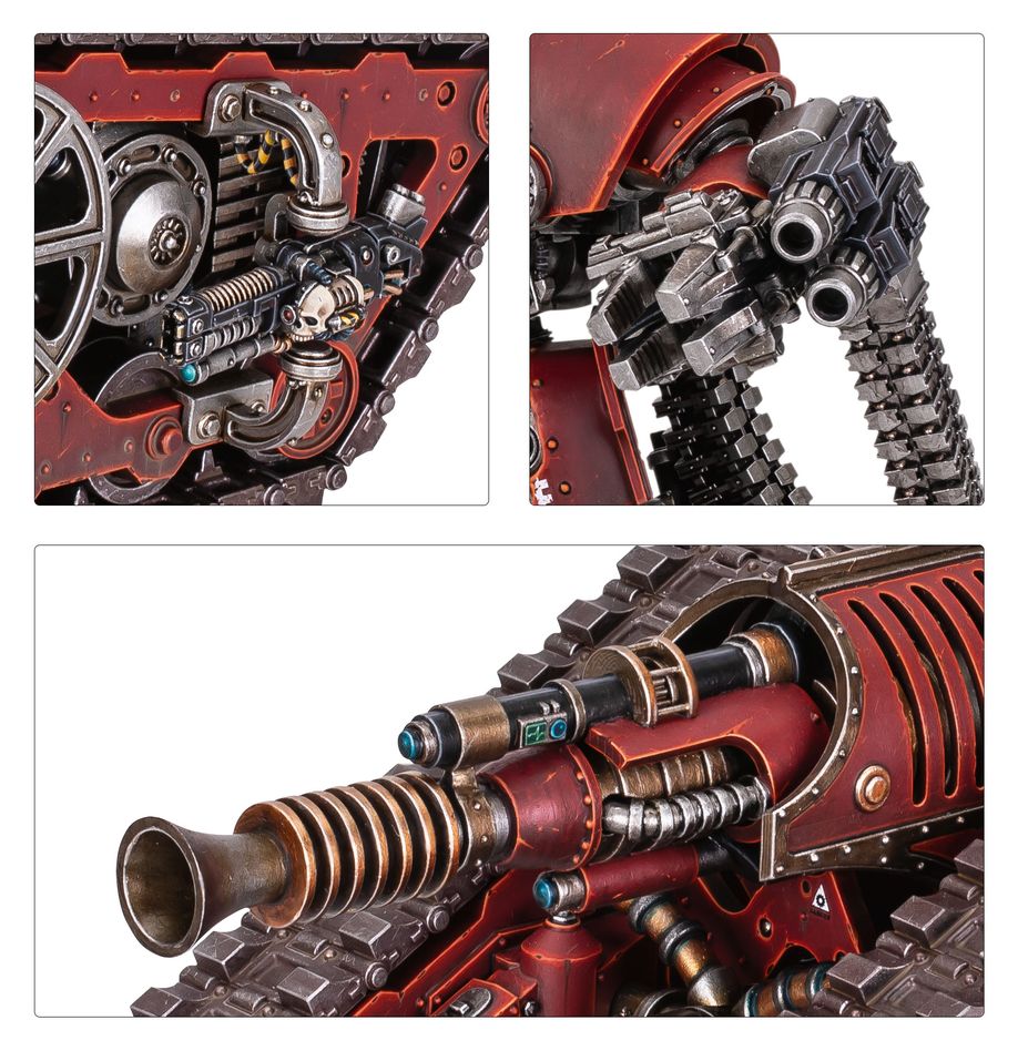 [ GW31-117 ] HORUS HERESY: MECHANICUM HEAVY SUPPORT FORCE (Leverbaar vanaf 8/3)
