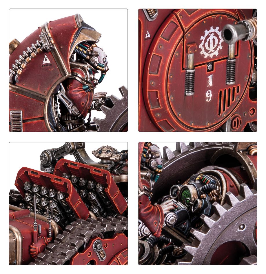 [ GW31-117 ] HORUS HERESY: MECHANICUM HEAVY SUPPORT FORCE (Leverbaar vanaf 8/3)