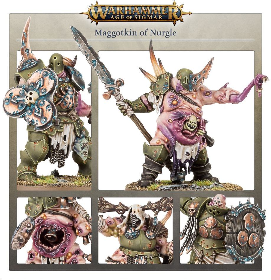 [ GW70-832 ] SPEARHEAD: MAGGOTKIN OF NURGLE (70-01)