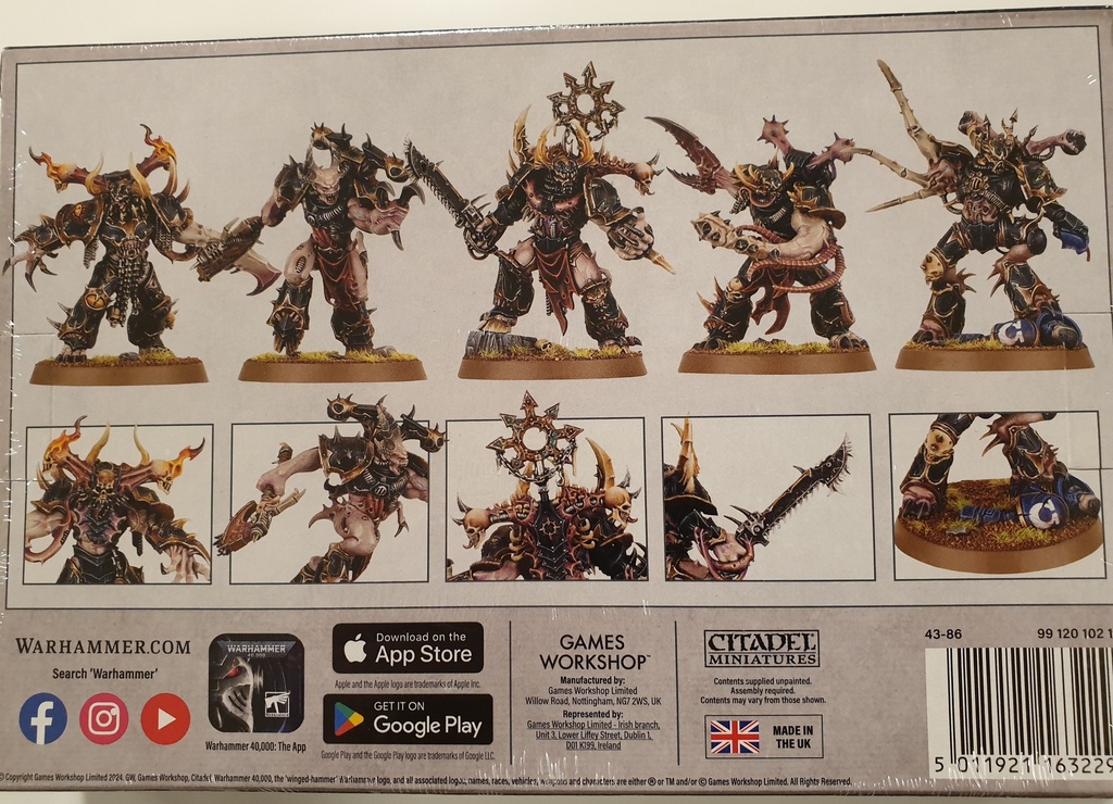 [ GW43-86 ] CHAOS SPACE MARINES: POSSESSED