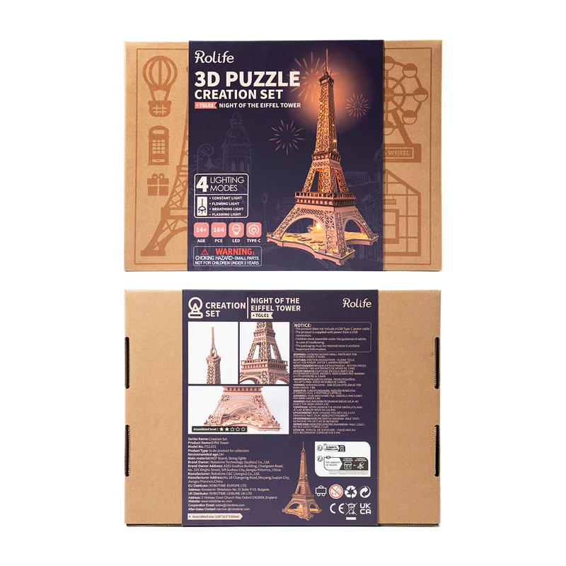 [ ROLIFETGL01 ] Night of the Eiffel Tower 