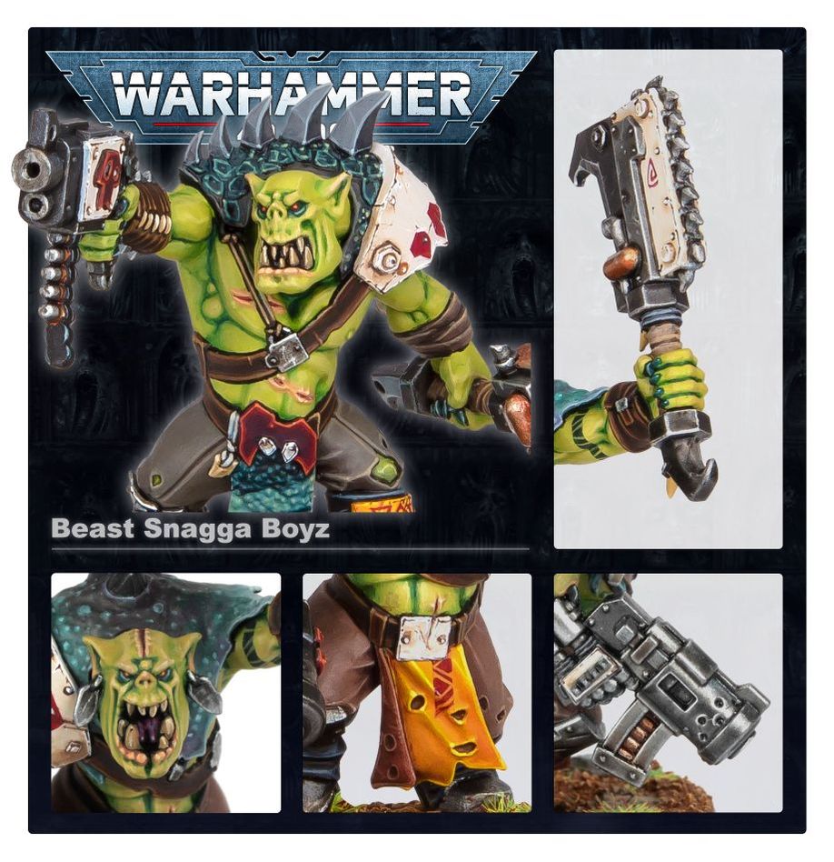 [ GW50-51 ] ORKS: BEAST SNAGGA BOYZ