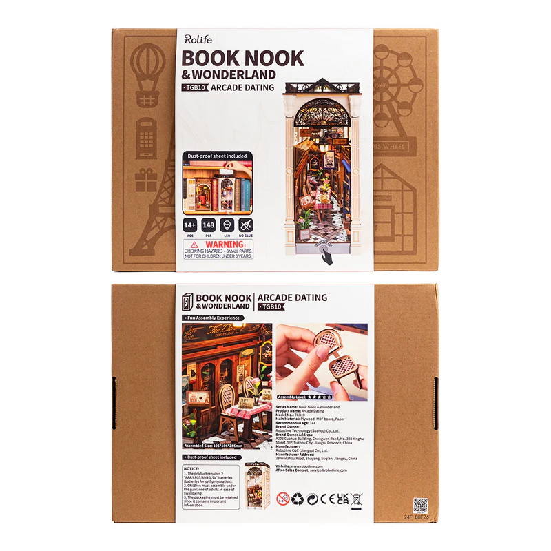 [ ROLIFETGB10 ]  Book nook & wonderland Arcade Dating