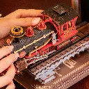 [ ROLIFETGE01 ] Book nook & wonderland Century train
