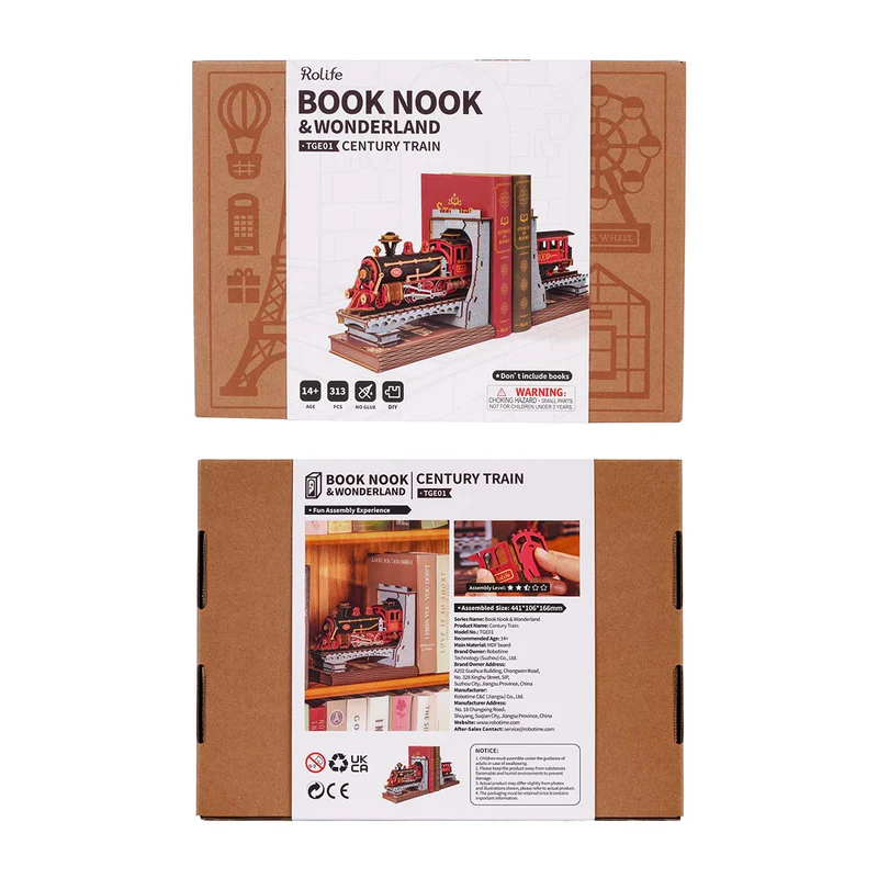 [ ROLIFETGE01 ] Book nook & wonderland Century train