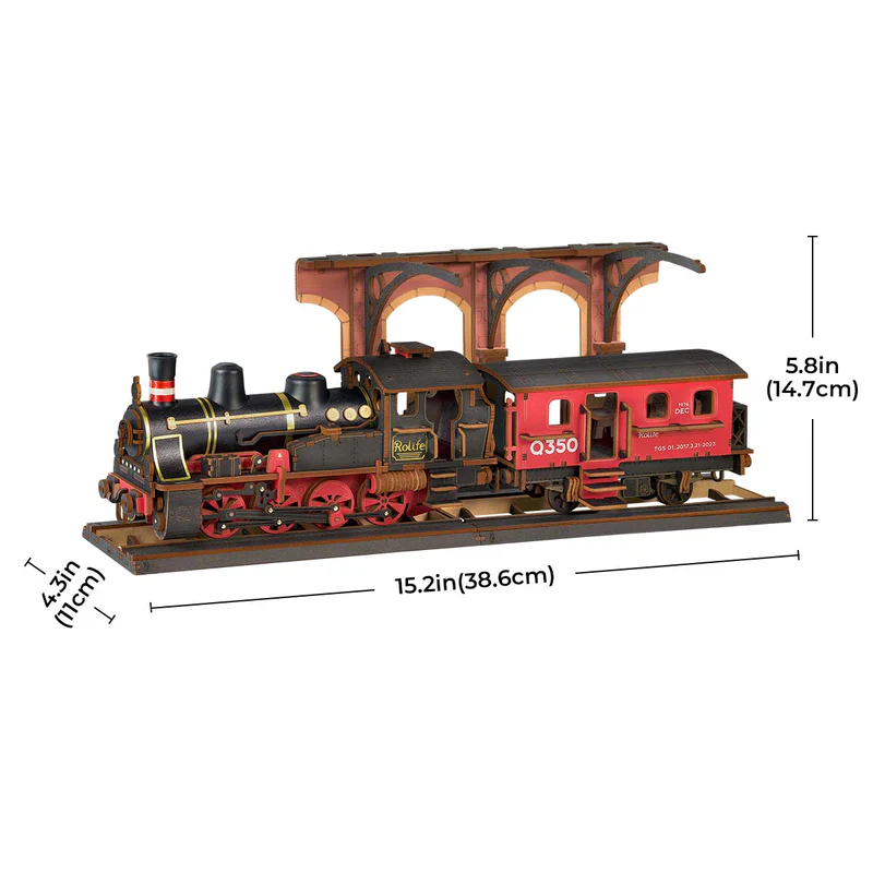[ ROLIFETGS01 ] 3D Puzzle Creation set Steam Journey