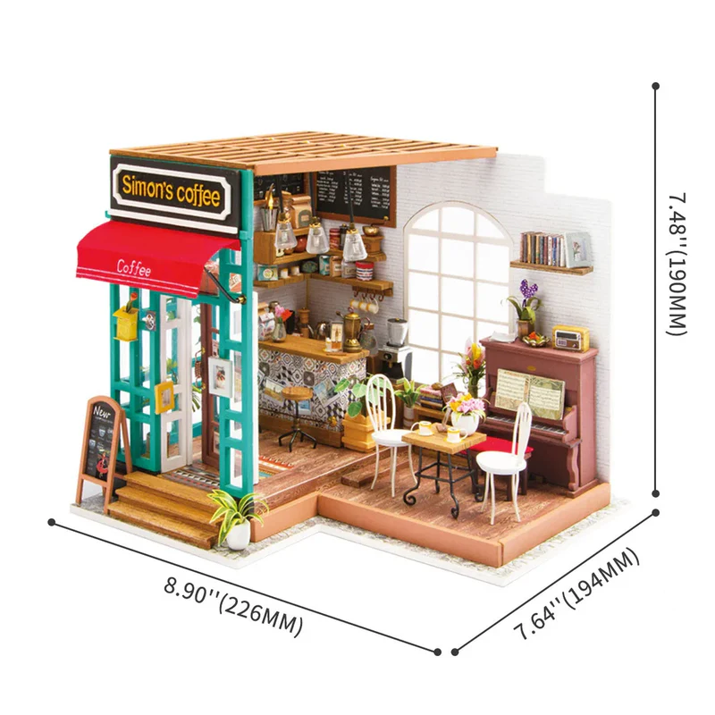 [ ROLIFEDG109 ] Miniature House Simon's coffee