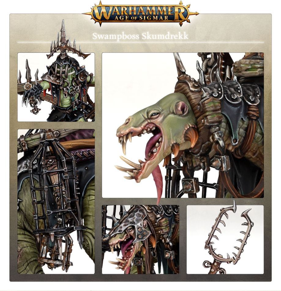 [ GW89-69 ] ORRUK WARCLANS: SWAMPBOSS SKUMDREKK