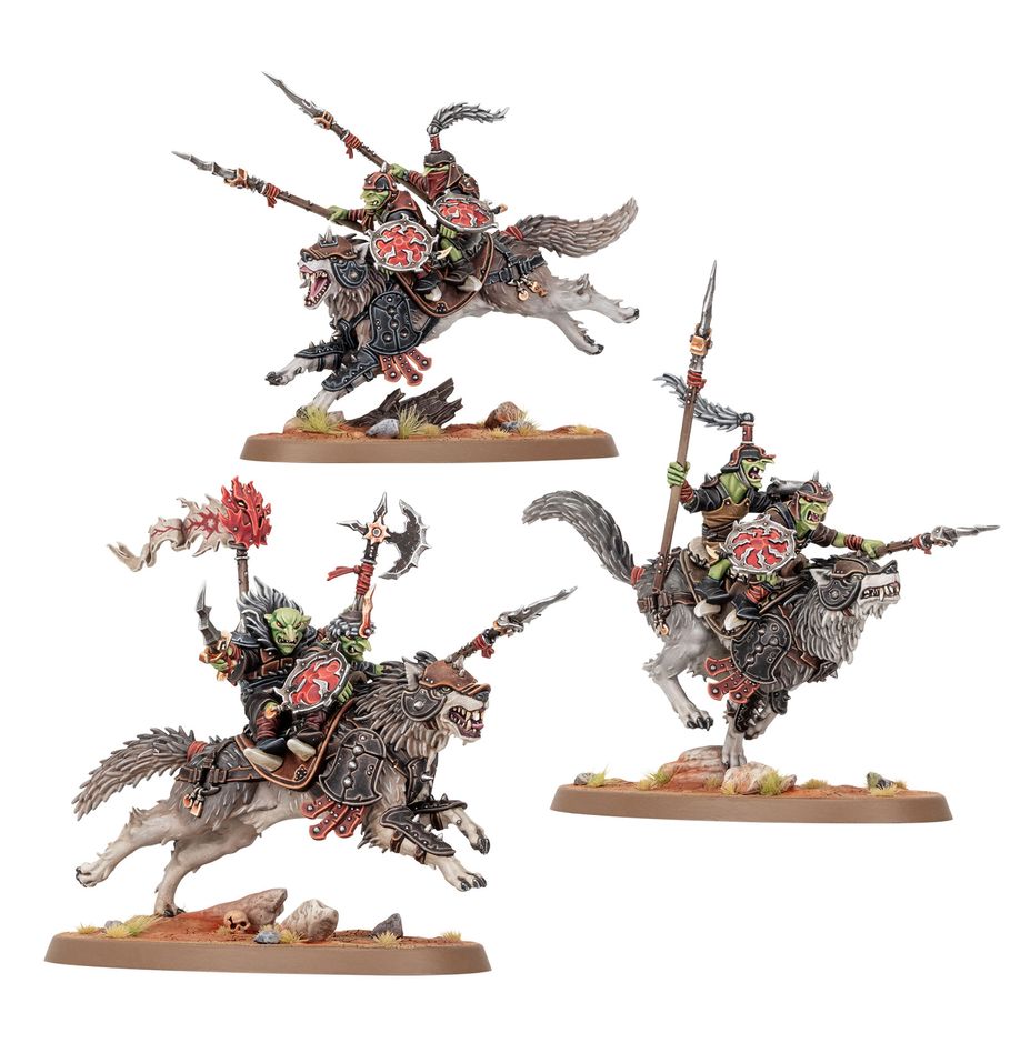[ GW89-88 ] GLOOMSPITE GITZ: SNARLPACK CAVALRY (Leverbaar vanaf 22/3)