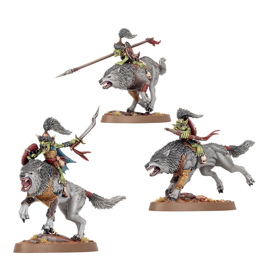 [ GW89-98 ] GLOOMSPITE GITZ: SNERLBOSS & WOLFGIT RETINUE (Leverbaar vanaf 22/3)