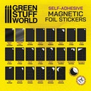 [ GSW1047 ] Green stuff world Steel Rubber Sheet 0,9mm zelfklevend