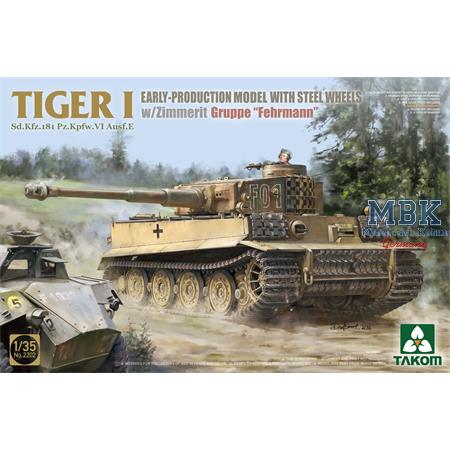 [ TAKOM2201W ] Tiger I BIG Box 2 kits & 1/35 M. Wittmann figure 1/16