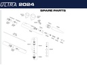 [ HS702364 ] Harder & Steenbeck ULTRA 2024 Headset 0,45 mm incl. nozzle, naald, luchtkap, afdichtingen