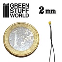 [ GSW1383 ] Green stuff world Warm White LED Lights - 2mm