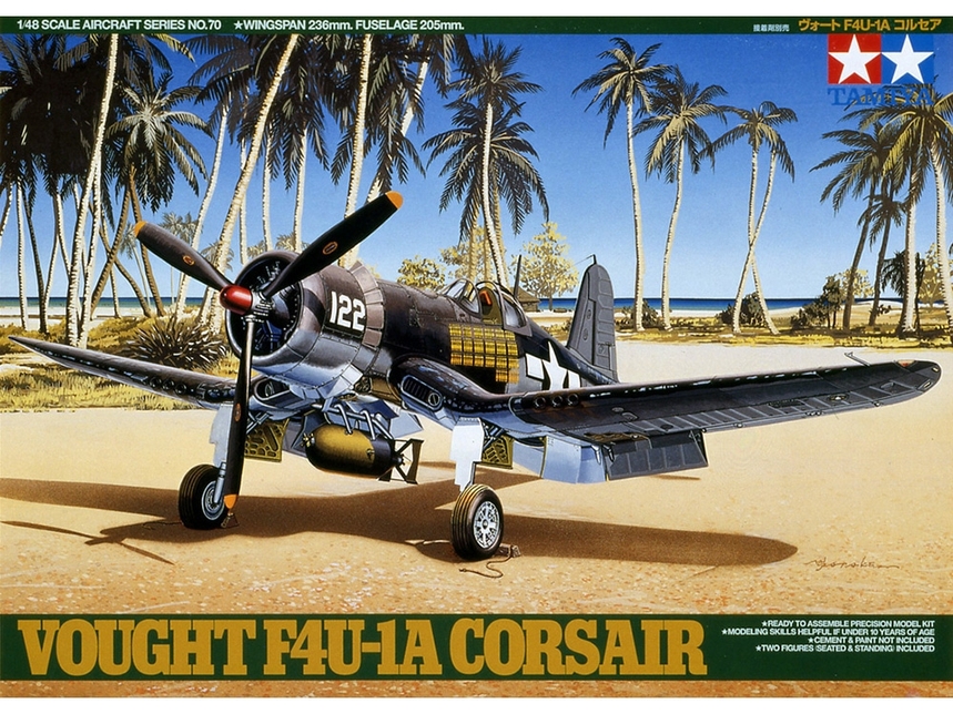 [ T61070 ] Tamiya Vought F4U-1A Corsair 1/48