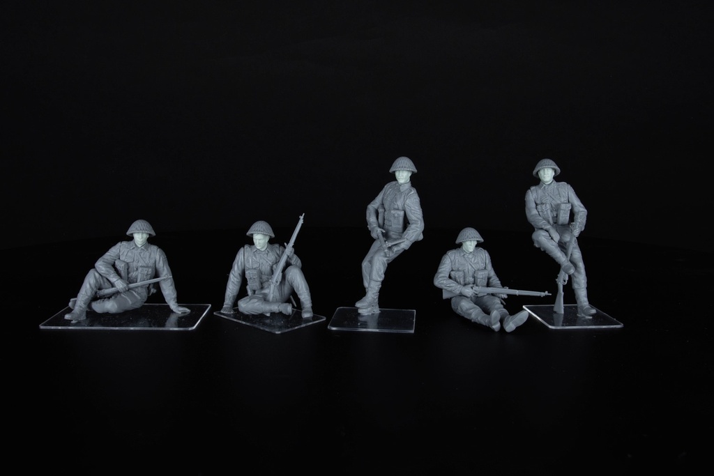 [ MINIART35496 ] Miniart British Tank Riders NW Europe 1/35