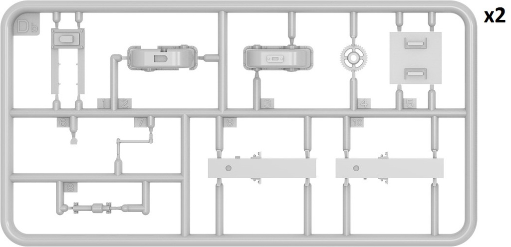 [ MINIART35666 ] Miniart Railway Crossing 1/35