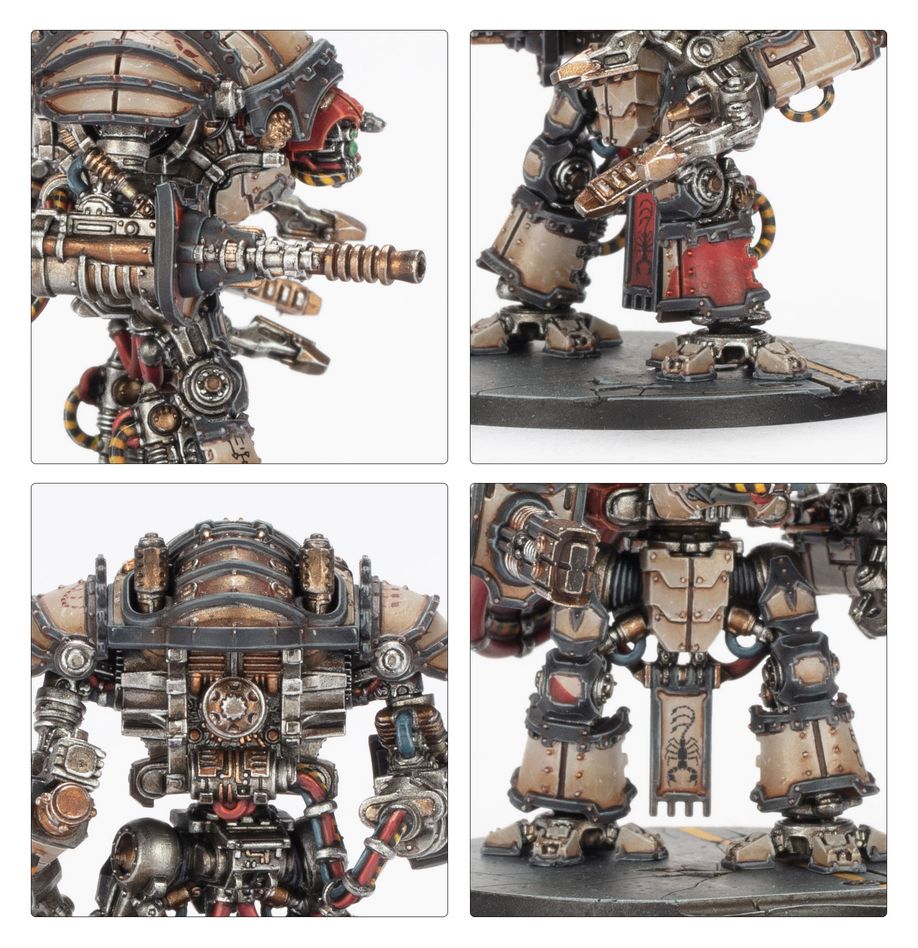 [ GW03-88 ] LEGIONS IMPERIALIS: QUESTORIS KNIGHTS MAGAERA AND STYRIX (Leverbaar vanaf 3/5)
