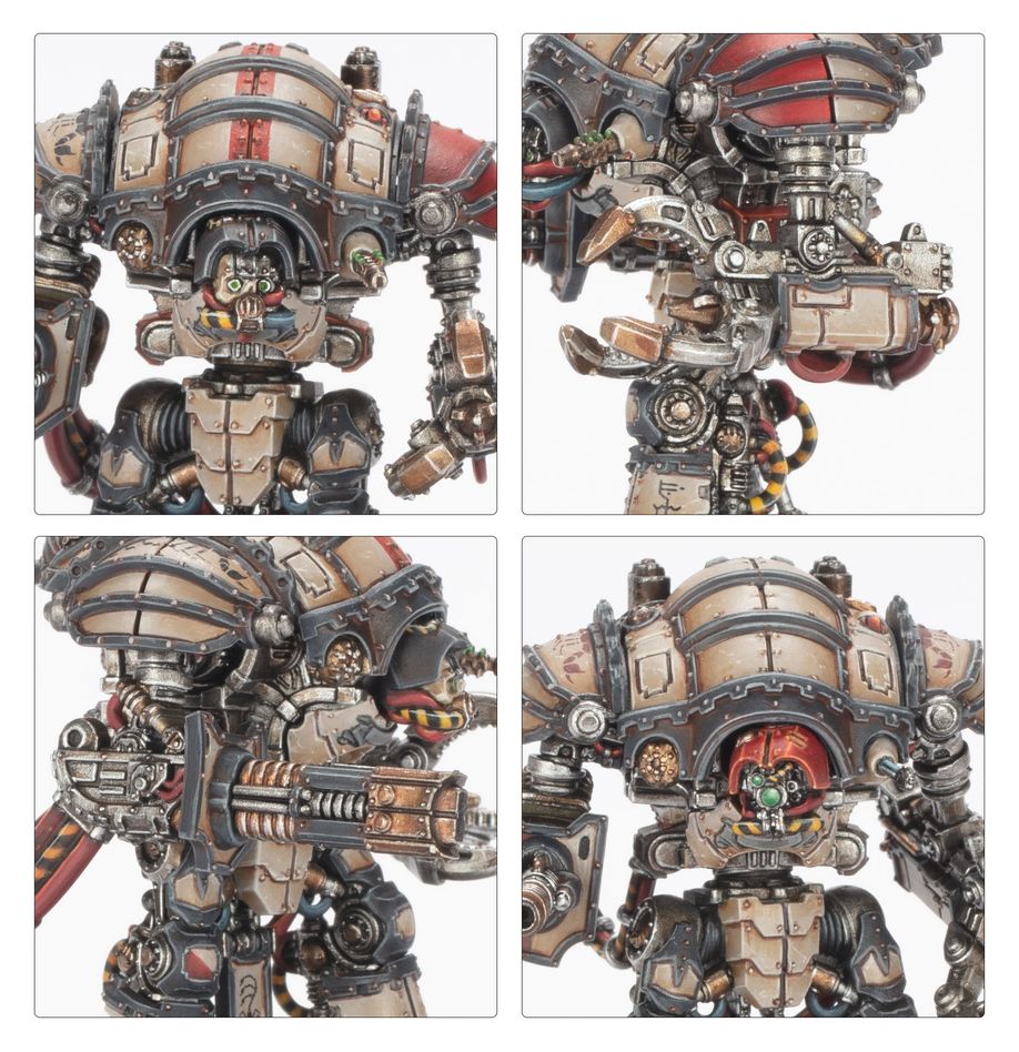 [ GW03-88 ] LEGIONS IMPERIALIS: QUESTORIS KNIGHTS MAGAERA AND STYRIX (Leverbaar vanaf 3/5)