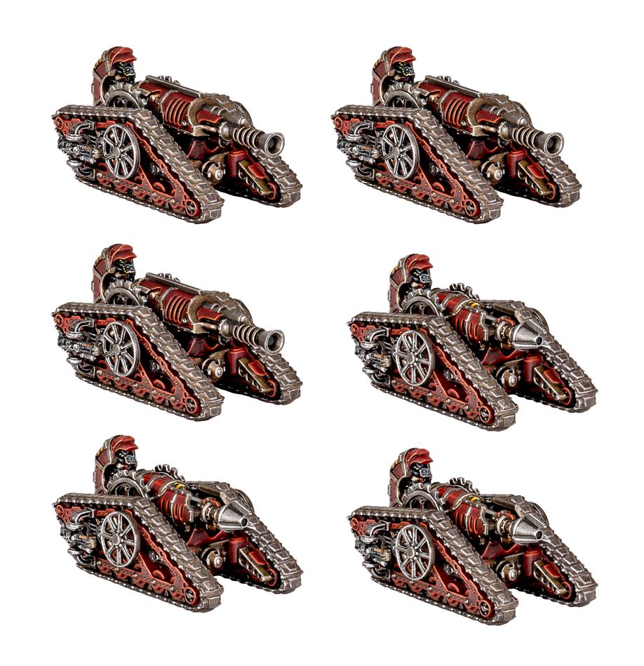 [ GW03-84 ] LEGIONS IMPERIALIS: MECHANICUM KRIOS SQUADRON (Leverbaar vanaf 3/5)