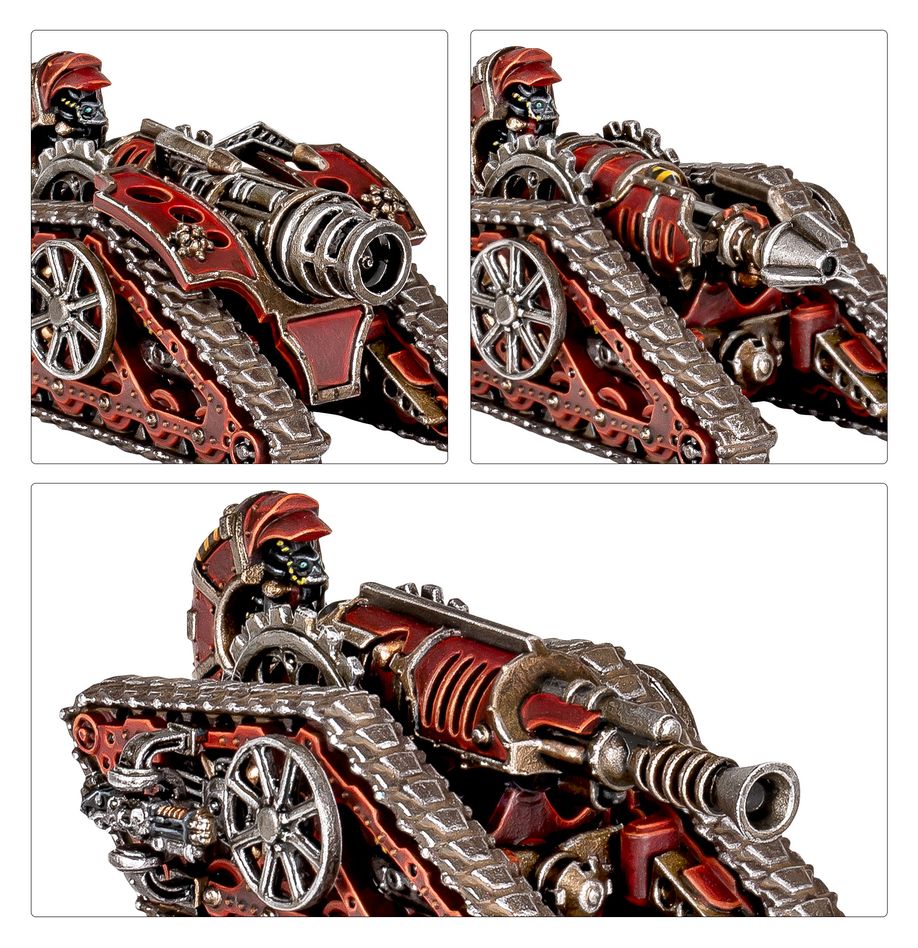 [ GW03-84 ] LEGIONS IMPERIALIS: MECHANICUM KRIOS SQUADRON (Leverbaar vanaf 3/5)