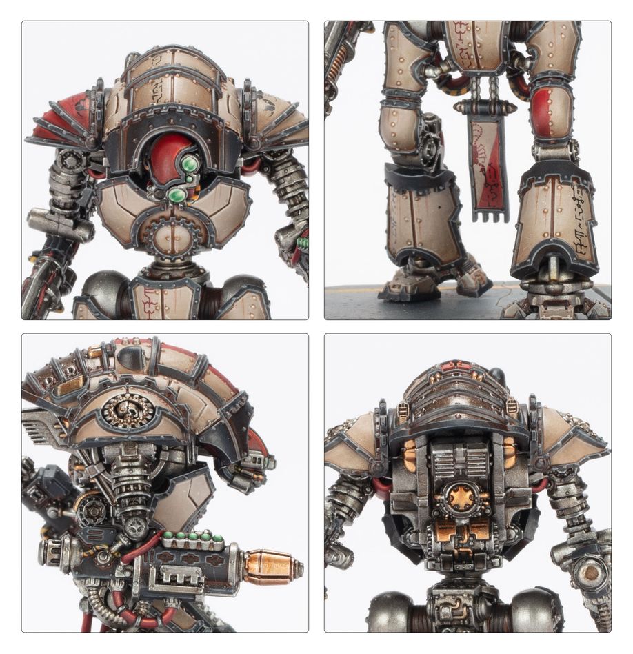 [ GW03-87 ] LEGIONS IMPERIALIS: MECHANICUM CERASTUS KNIGHTS ATRAPOS (Leverbaar vanaf 3/5)