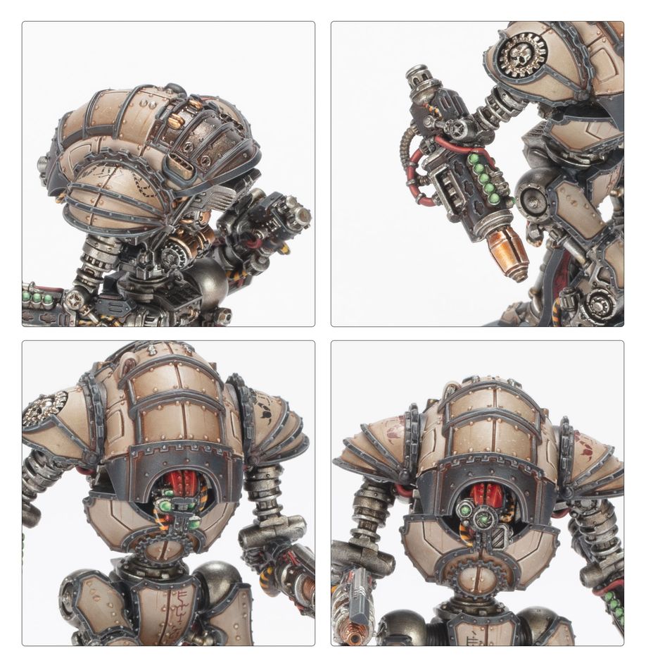 [ GW03-87 ] LEGIONS IMPERIALIS: MECHANICUM CERASTUS KNIGHTS ATRAPOS (Leverbaar vanaf 3/5)