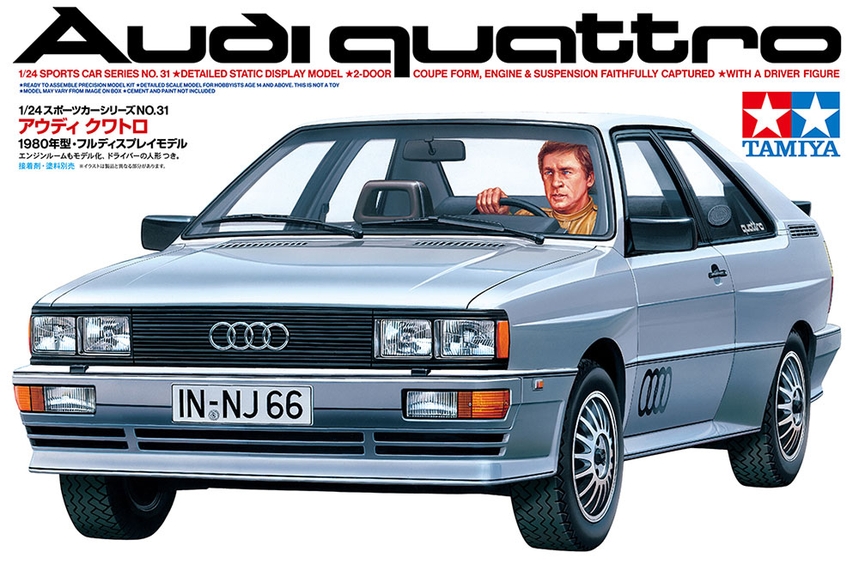 [ T24031 ] Tamiya Audi quattro 1/24