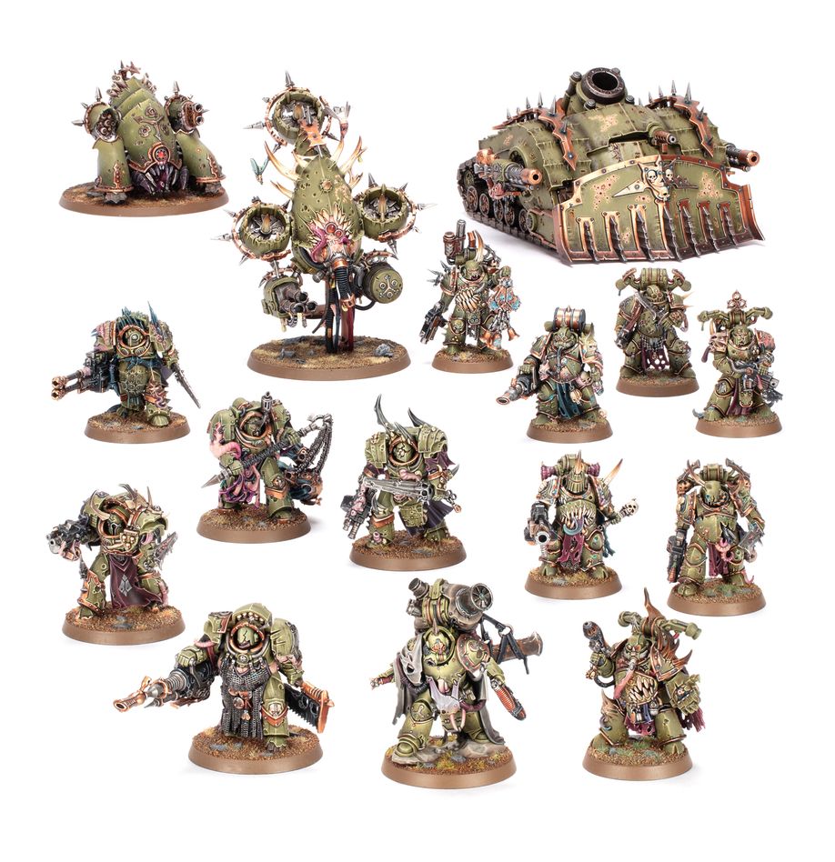 [ GW42-15 ] DEATH GUARD BATTLEFORCE: POXWROUGHT VECTOR (Leverbaar vanaf 10/5)