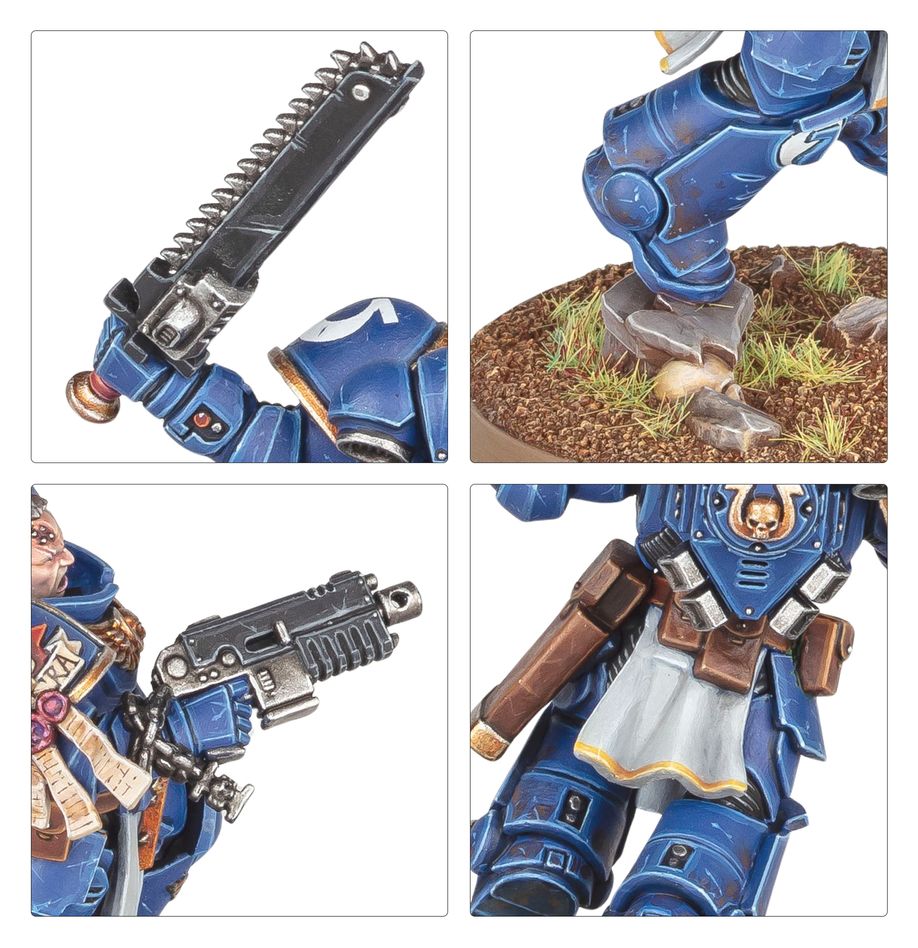 [ GW55-08 ] SPACE MARINES: LIEUTENANT TITUS (Leverbaar vanaf 10/5)