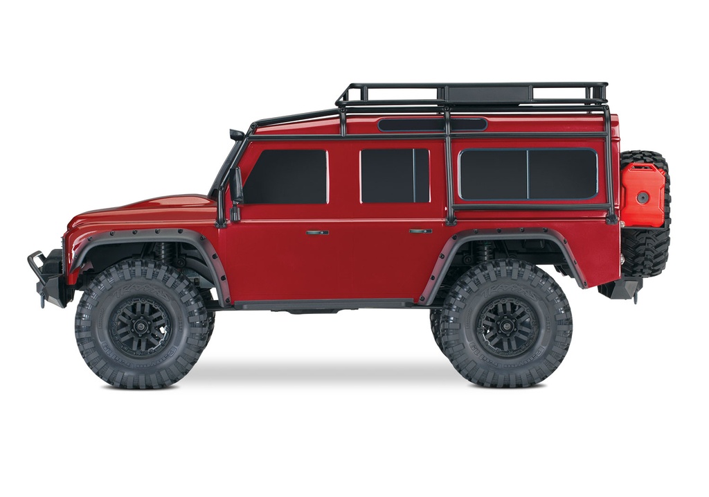 [ TRX-82256-4-RED ] Traxxas TRX-4 Land Rover Defender crawler Clipless RED - TRX82256-4 