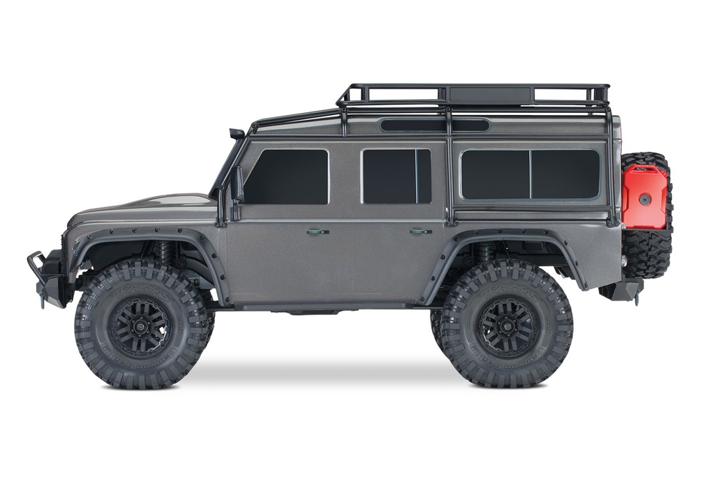 [ TRX-82256-4-SLVR ] Traxxas TRX-4 Land Rover Defender crawler Clipless SILVER - TRX82256-4