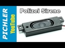 [ PICHC7200 ] Police sirene for model car