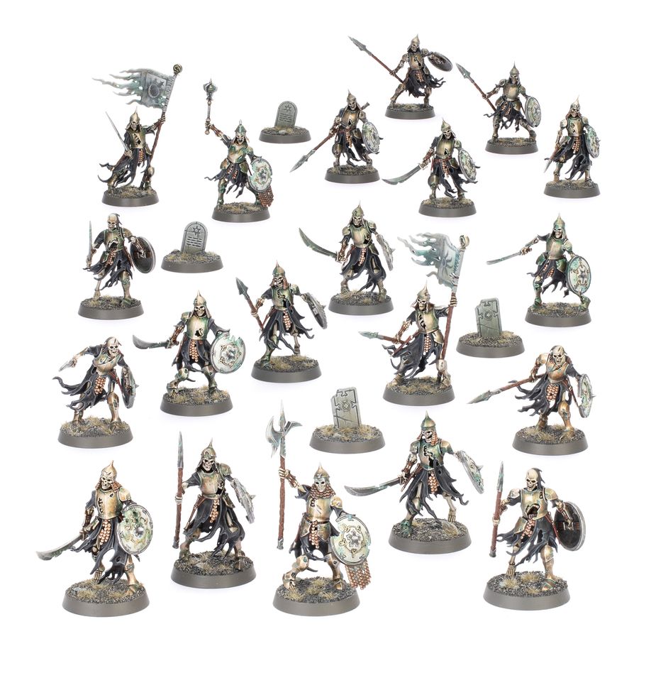[ GW91-42 ] SOULBLIGHT GRAVELORDS: DEATHRATTLE SKELETONS (Leverbaar vanaf 24/5)