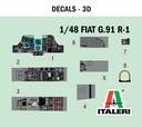 [ ITA-92645 ] Italeri FIAT G.91 R 1/48