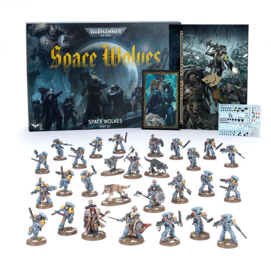 [ GW53-33 ] SPACE WOLVES ARMY SET (leverbaar vanaf 7/6)