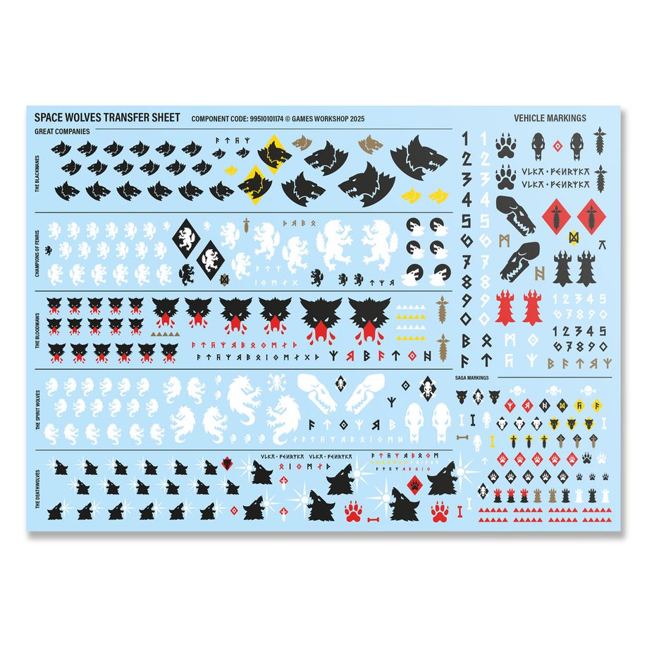 [ GW53-33 ] SPACE WOLVES ARMY SET (leverbaar vanaf 7/6)